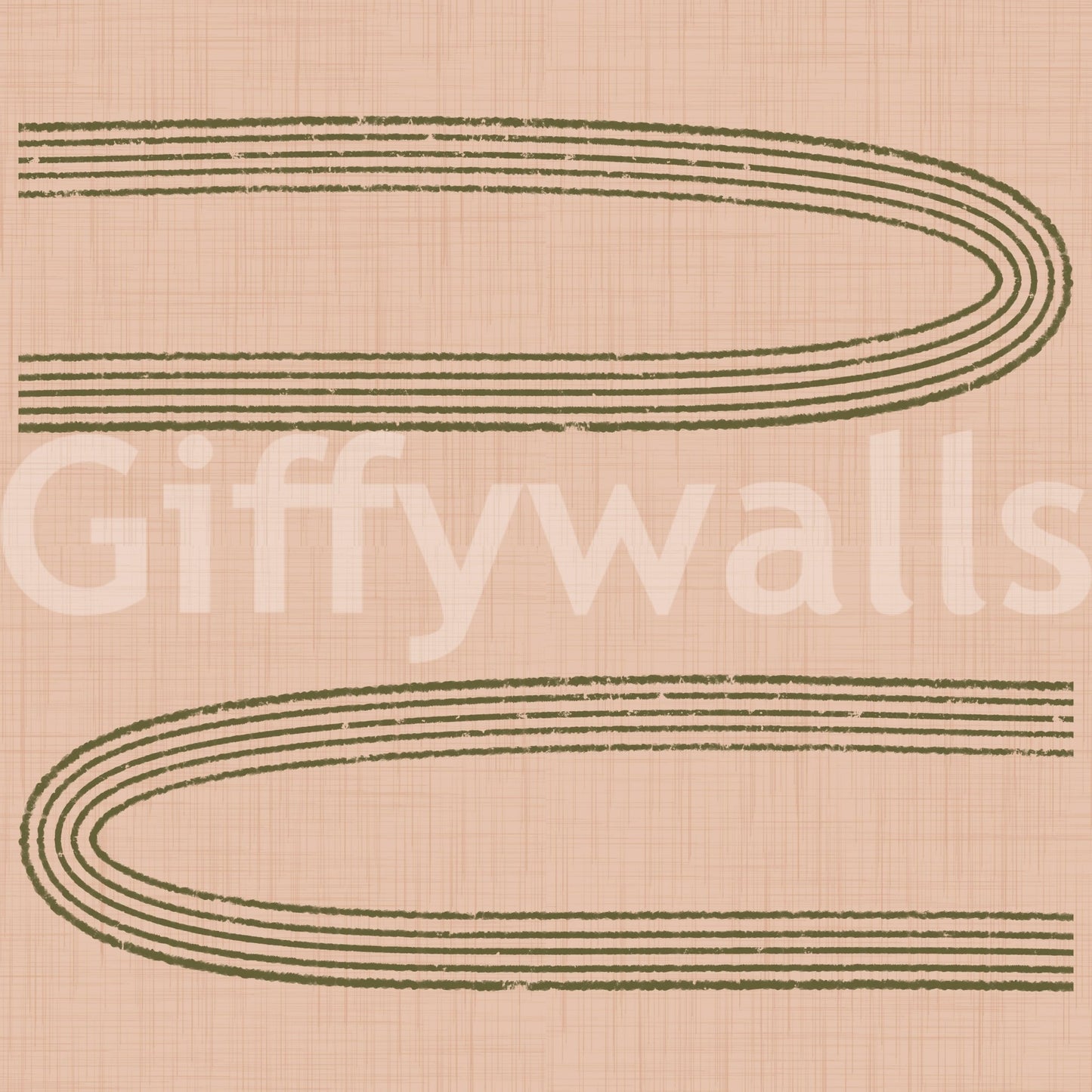 A high-quality serene geometric wall mural for walls.