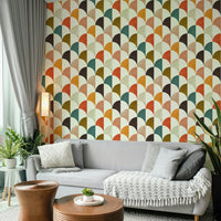 The texture of the wallpaper has a subtle, tactile quality.

