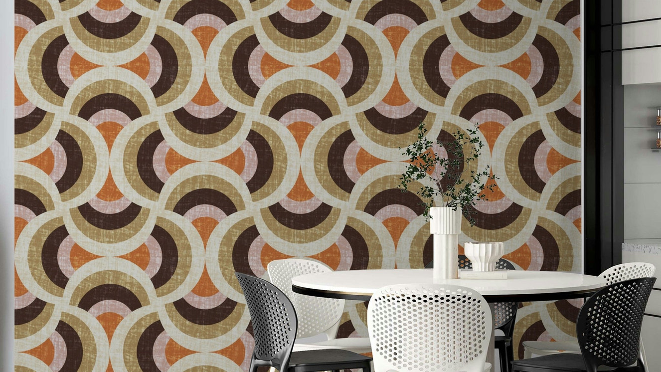 Warm color palette wallpaper
