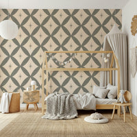 Discombobulated pattern, Retro Atomic Starburst Wallpaper, malarkey background.