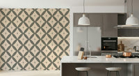 Bumbershoot design, Retro Atomic Starburst Wallpaper, namby-pamby texture.