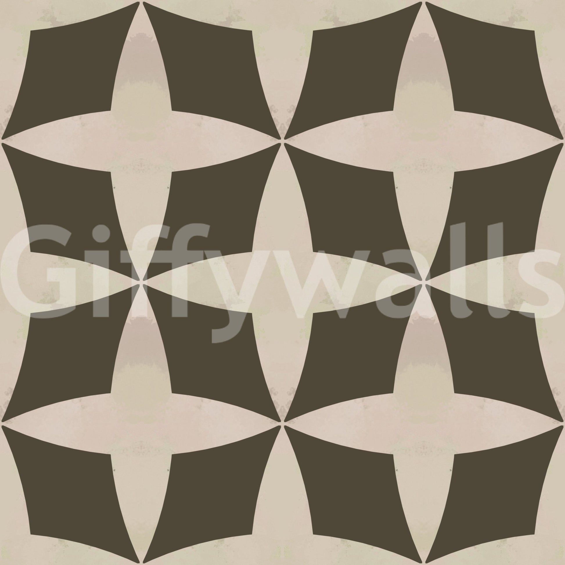 Charming visual texture Retro Bloom Echo wallpaper mural for interiors