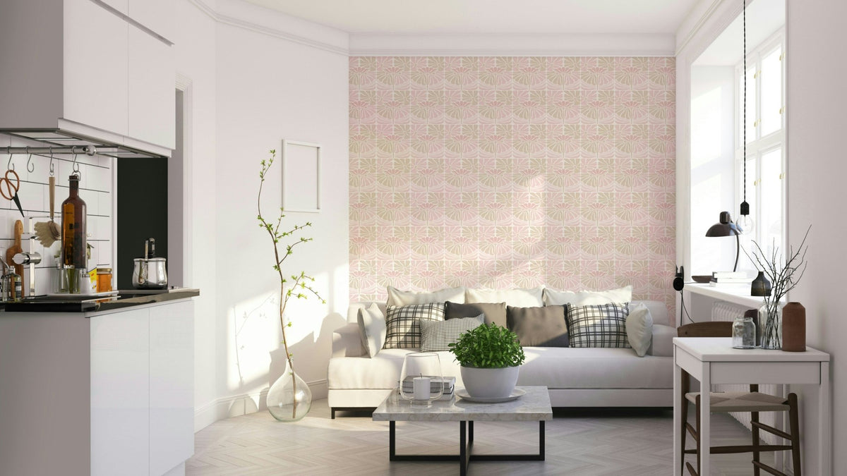 Chic flower design with a 70s vibe GD836

