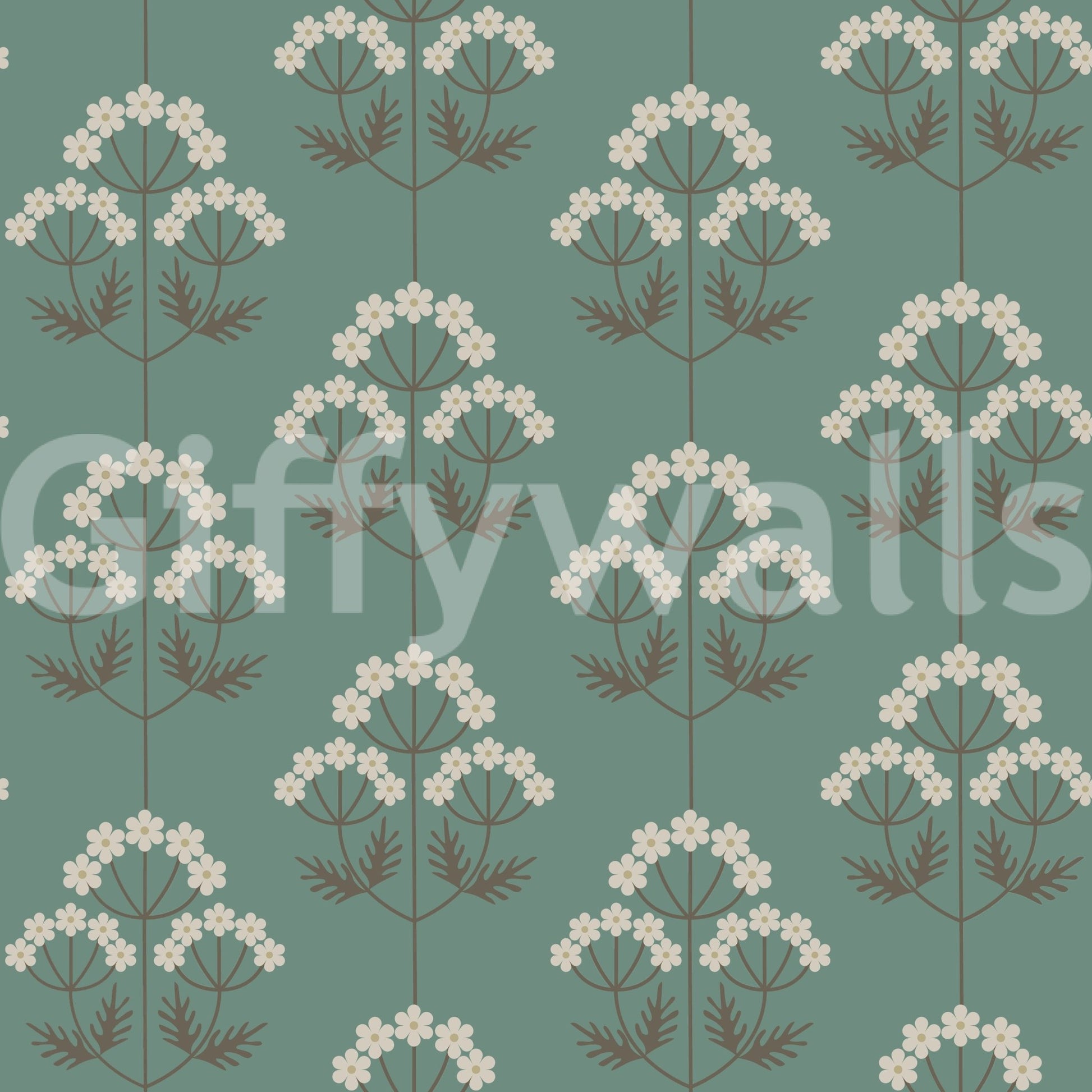 A high-quality botanical print wall mural for walls.

