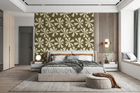 Bizarre abstract burst wallpaper design, chic.