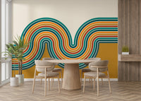 Durable and easy to install wallpaper mural

