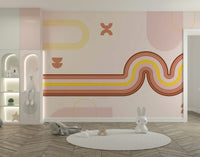 Durable and easy to install wallpaper mural

