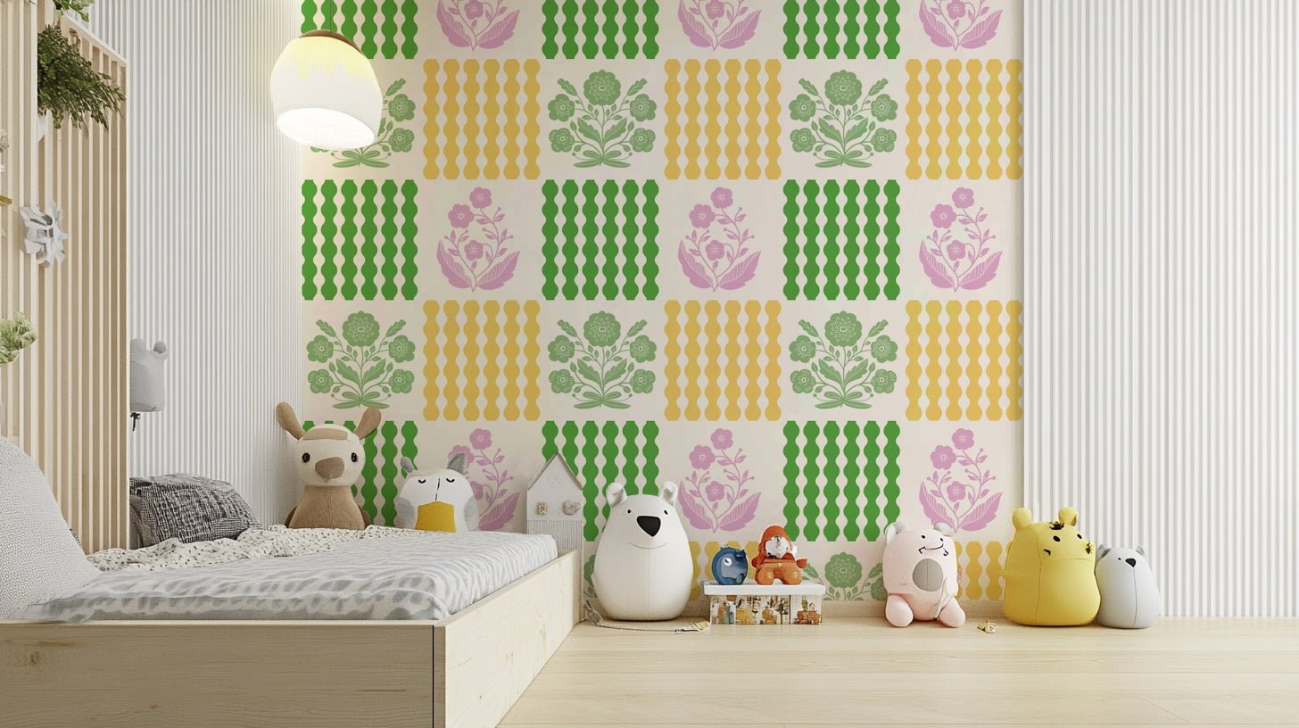 Soft oranges, warm browns, creams, greens, inviting blues. GD3090


