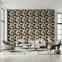 Home decor Retro Geometry abstract design wall covering.