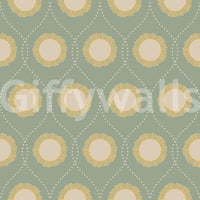 Patterned wallpaper for walls Retro Radiance Wallpaper⁠