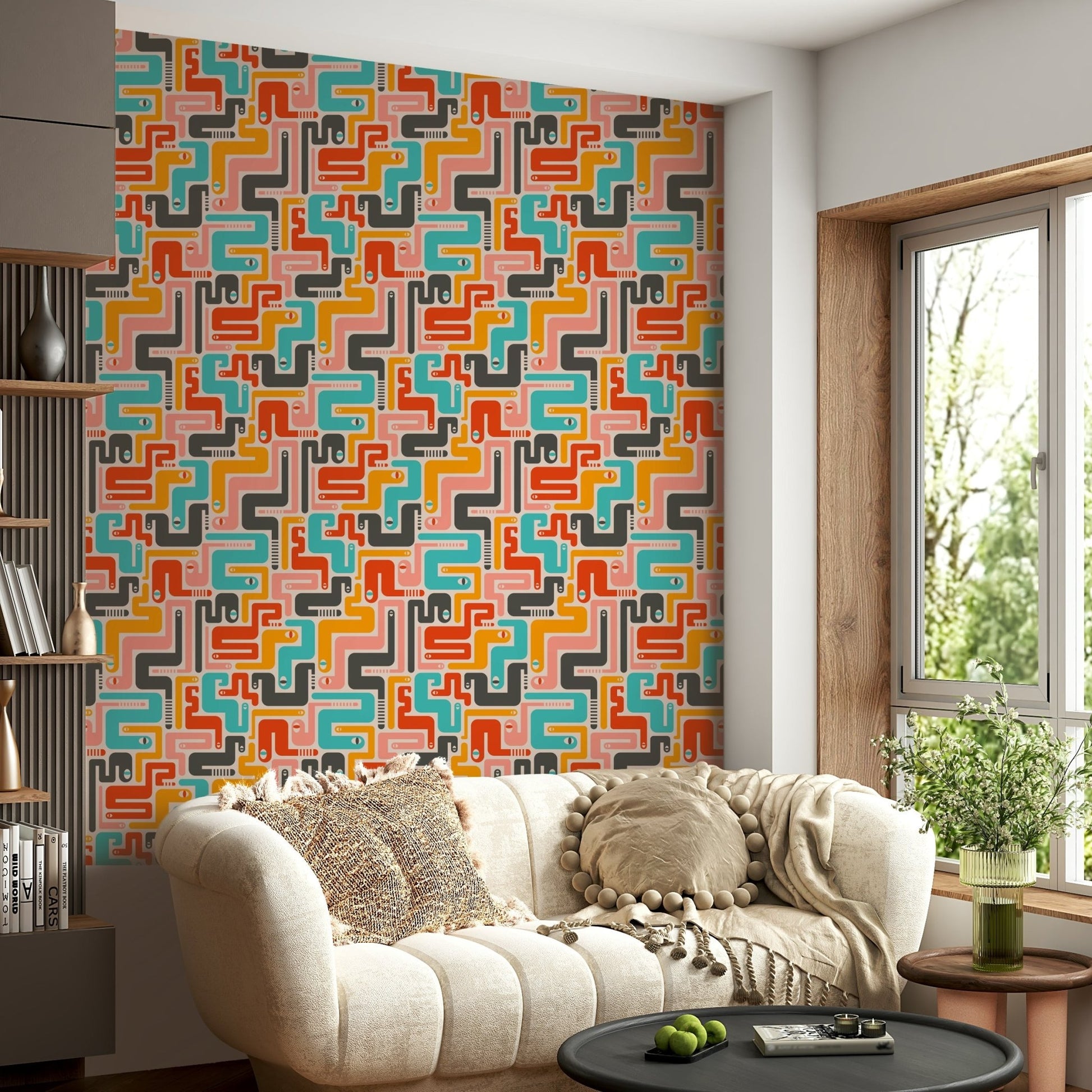 Retro-inspired aesthetic with modern twist.

