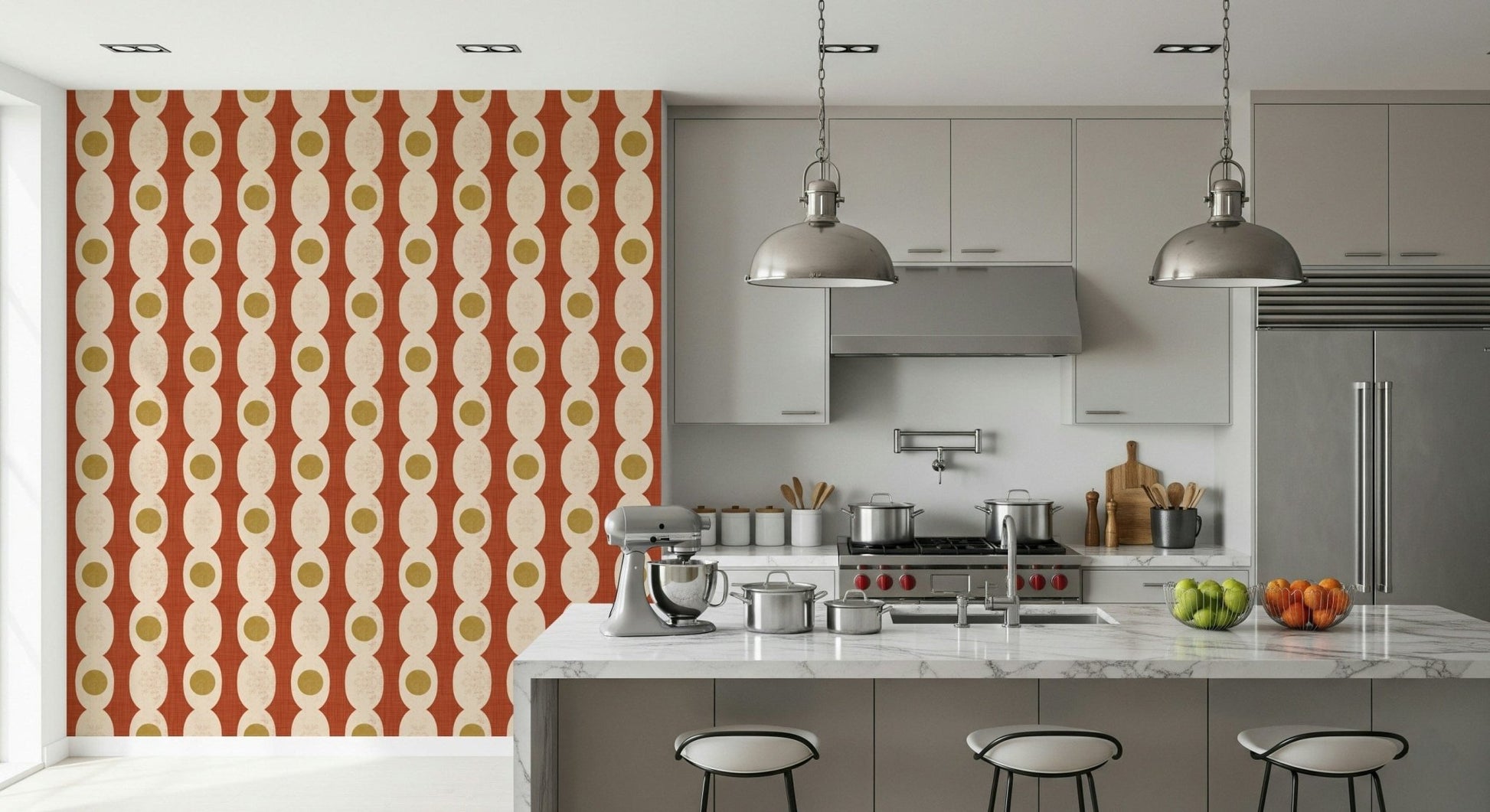 Distressed ring Retro Rings Wallpaper⁠ surface texture