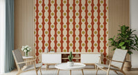 Statement wall Retro Rings Wallpaper⁠ print panel