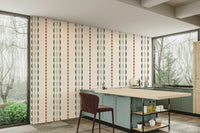 View of friendly shapes and a playful pattern

