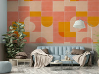 Stylish retro wall covering
