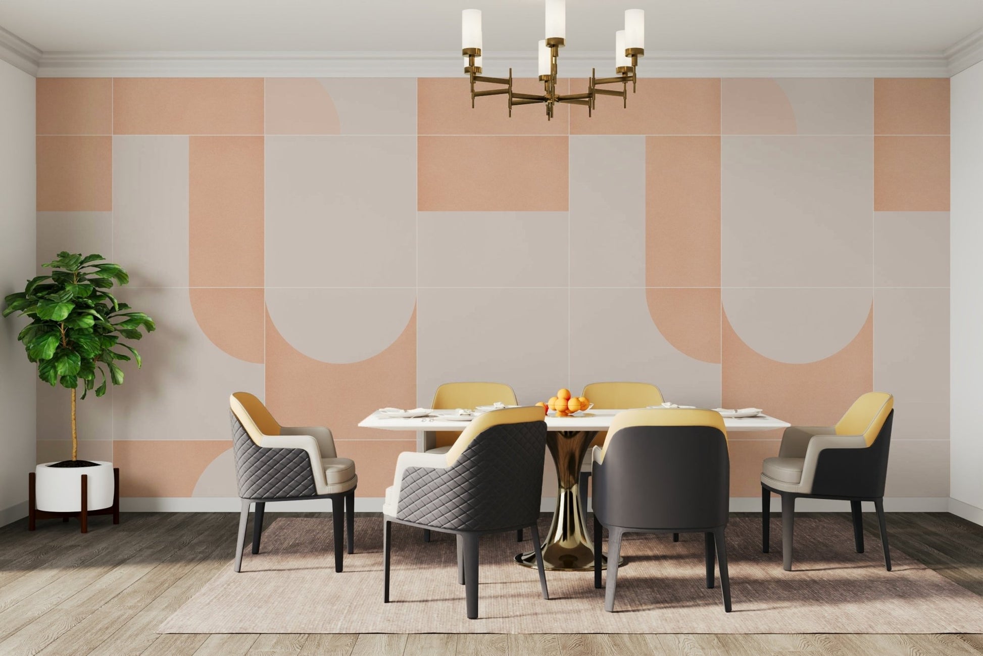 Classic pattern wallpaper for walls
