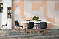 Muted vintage tile wallpaper
