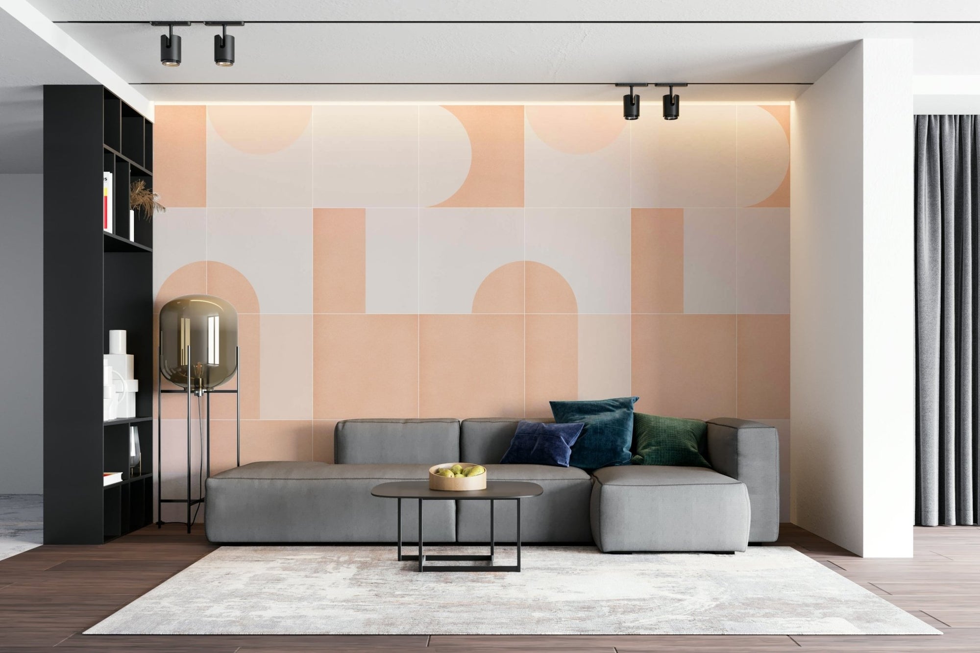 Retro Tiles 06 mural wallpaper, GD2504