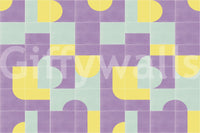 Decorative mural wallpaper with rustic charm

