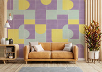 Kitchen wall with Retro Tiles 07 wallpaper

