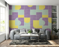 Soft retro pattern for cozy interiors

