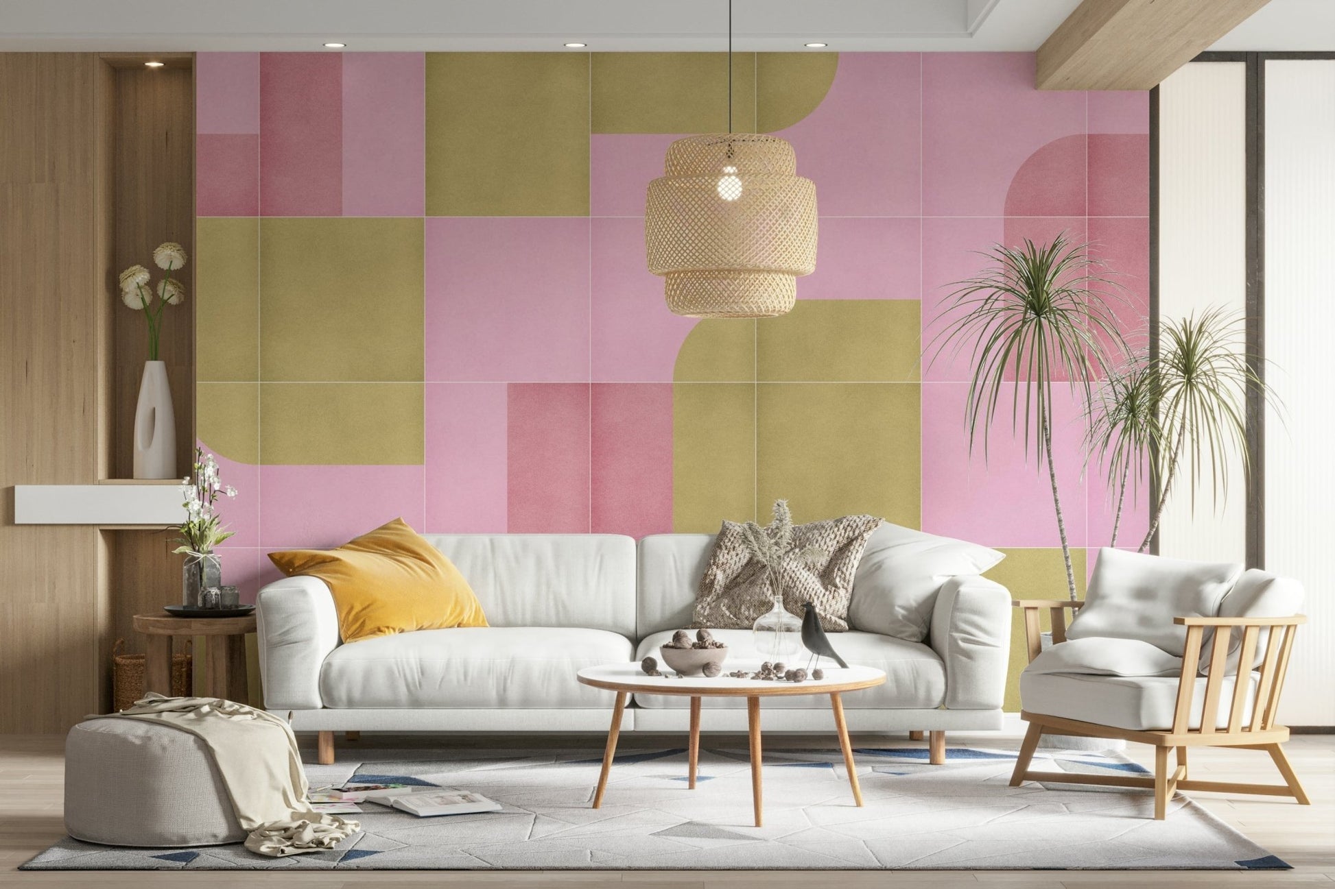 Kitchen styled with Retro Tiles 13 wallpaper

