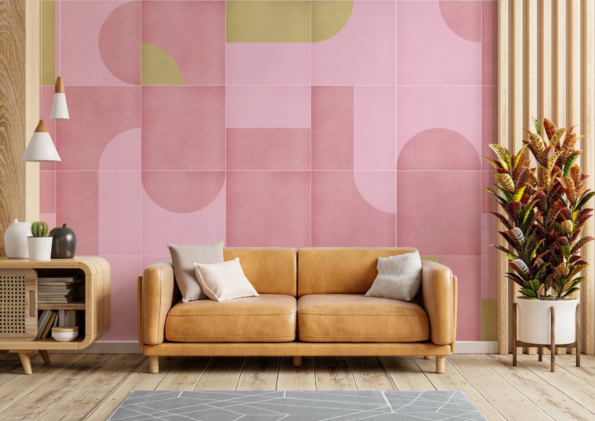 Retro Tiles 14 Wall Mural
