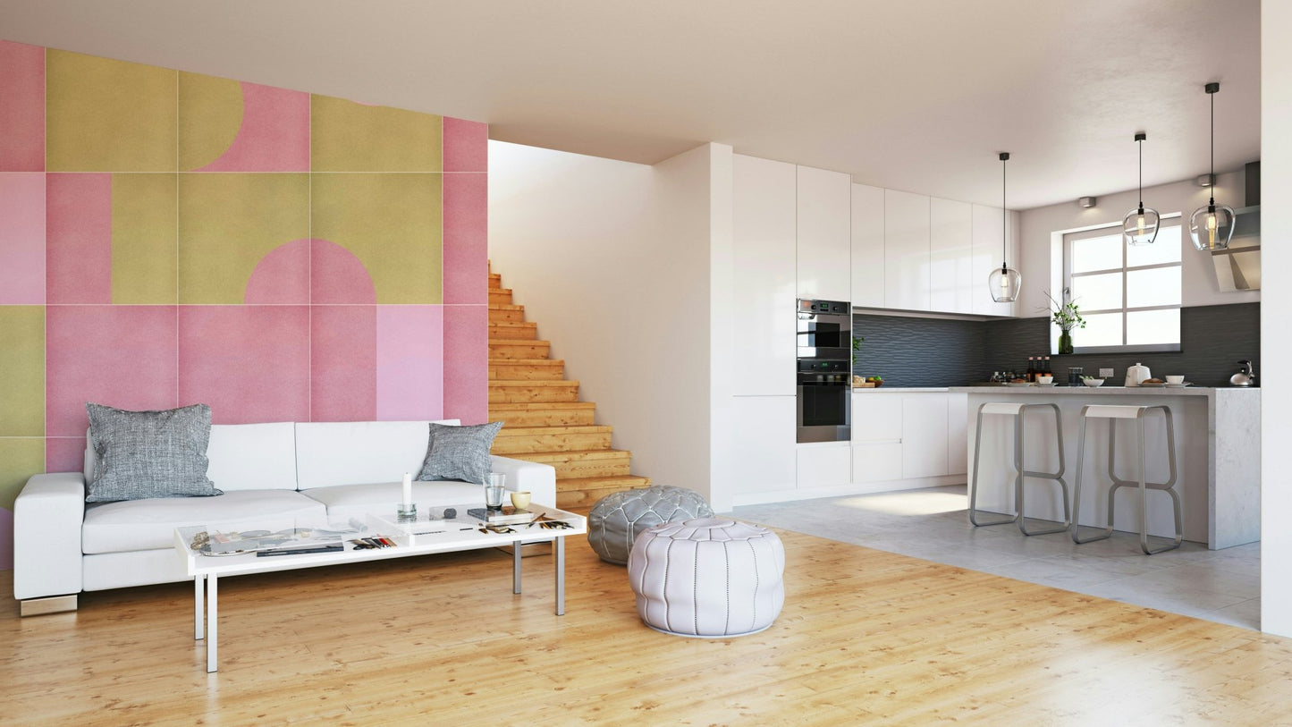Kitchen wall with Retro Tiles 15 wallpaper

