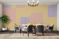 Classic retro pattern mural for walls