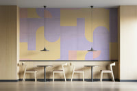 Retro Tiles 17 mural wallpaper full view