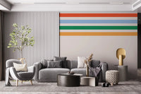 Vintage Vibe wall mural for a focused living roon GD9450