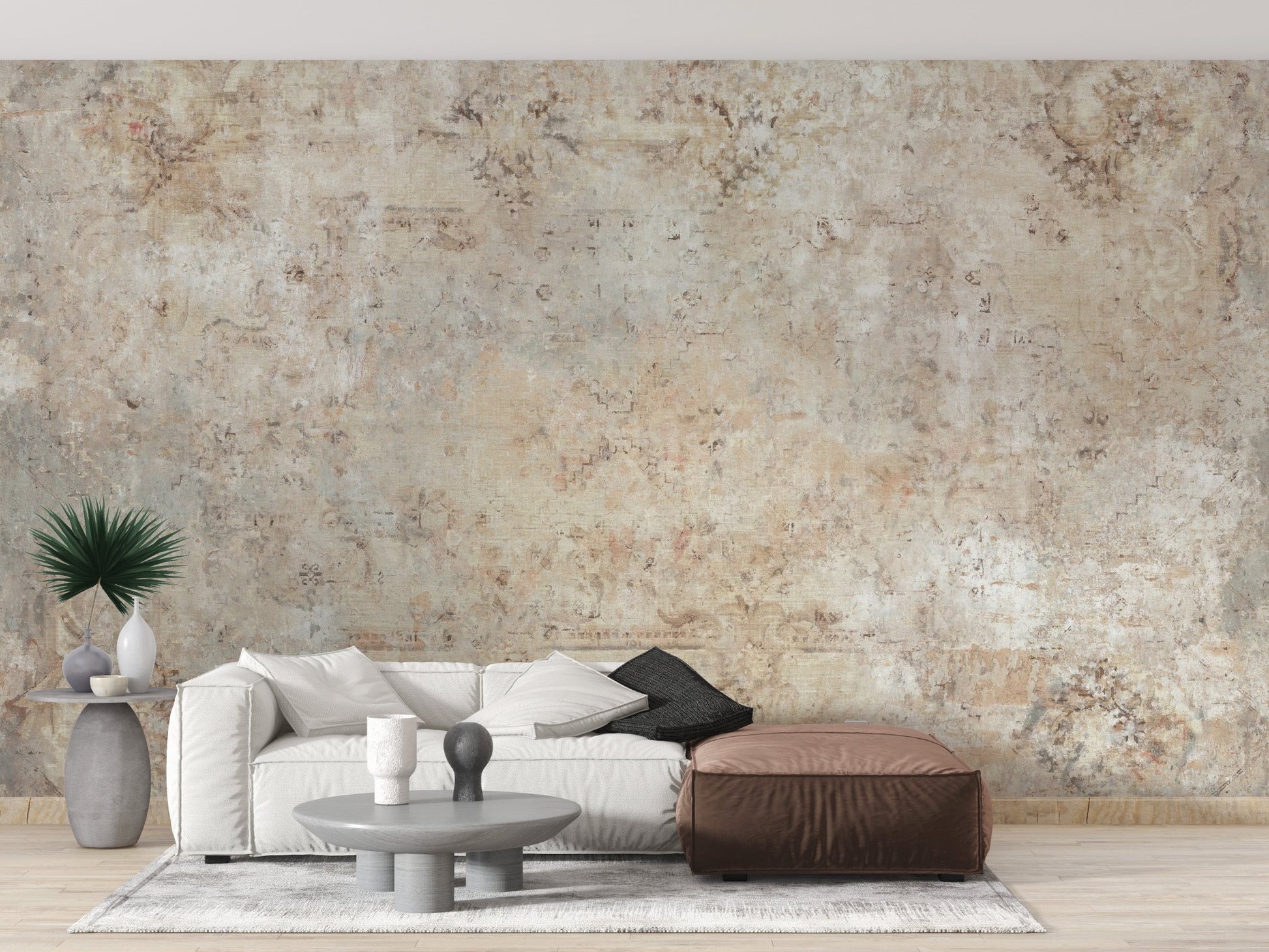 Retro Vintage Haze Wallpaper Mural
