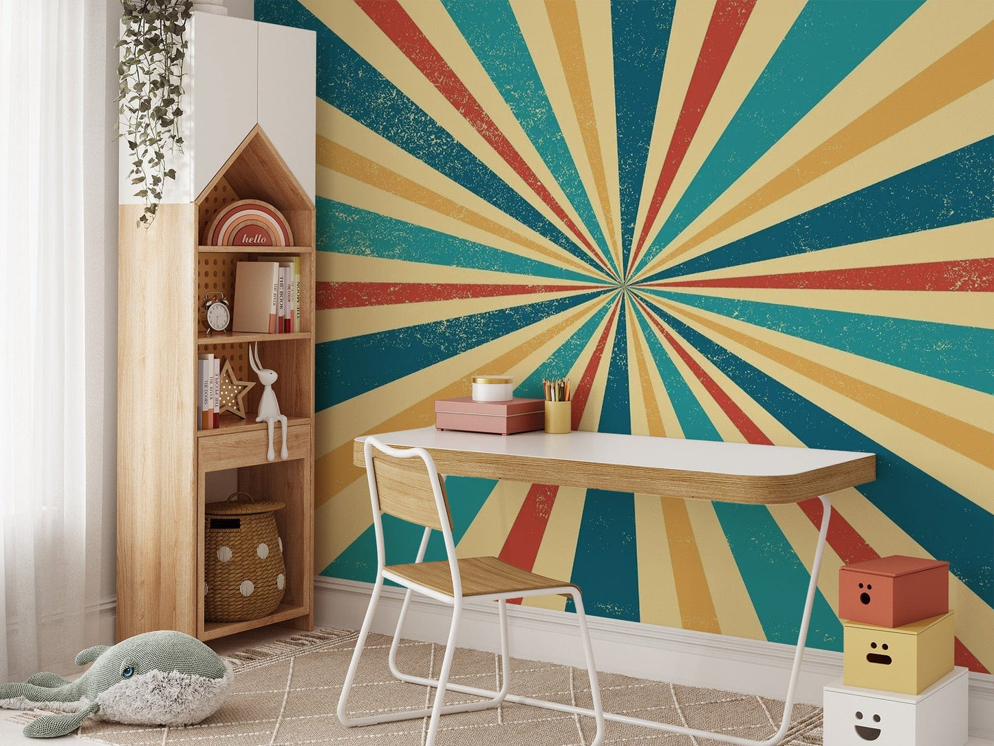 Vintage Retro Wallpaper Design
