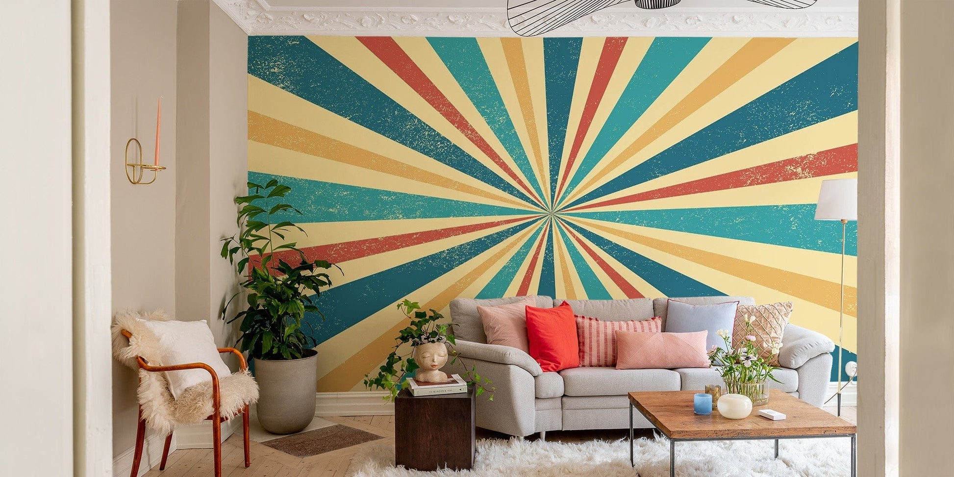 Classic Retro Vintage Wall Mural

