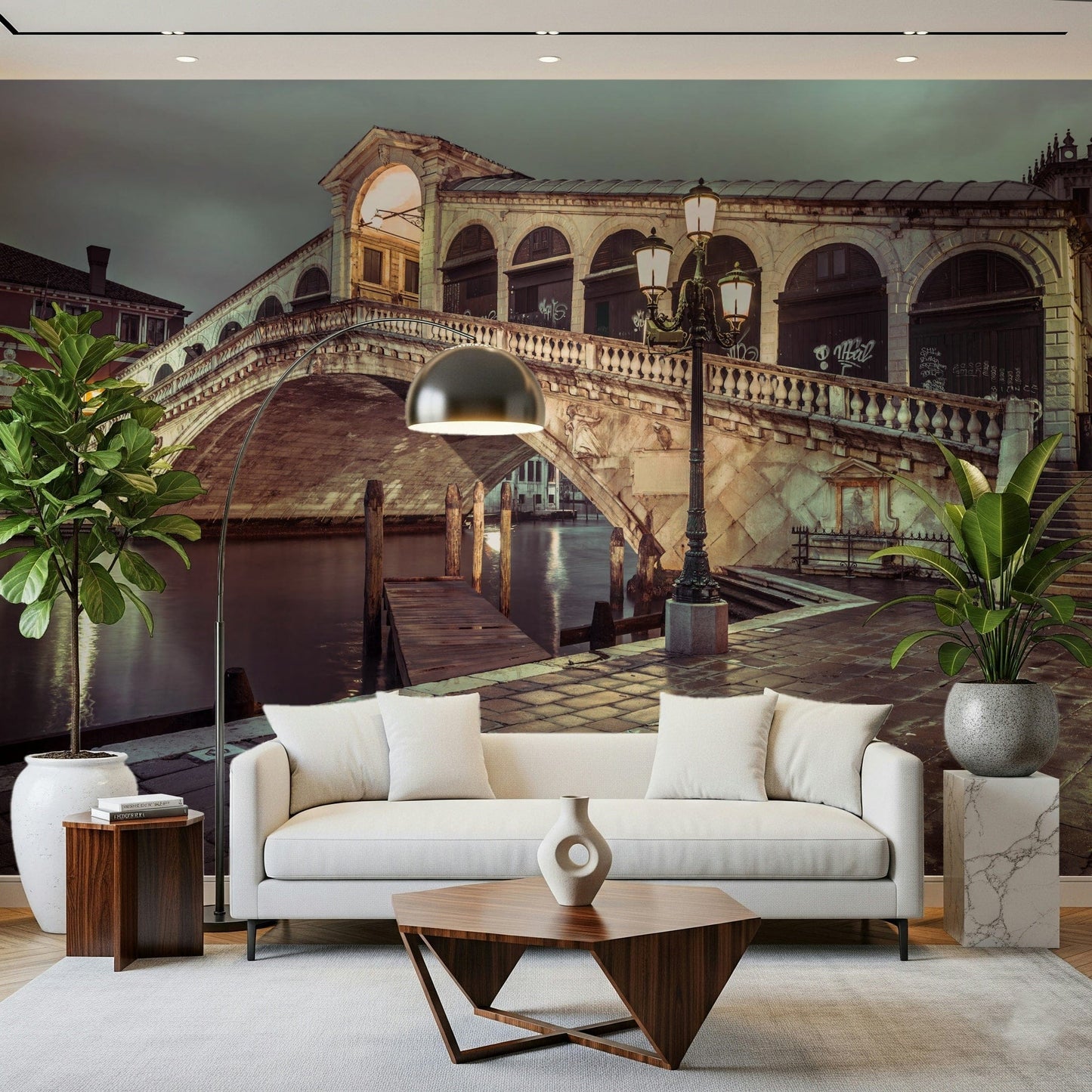 Rialto Bridge Wall Mural