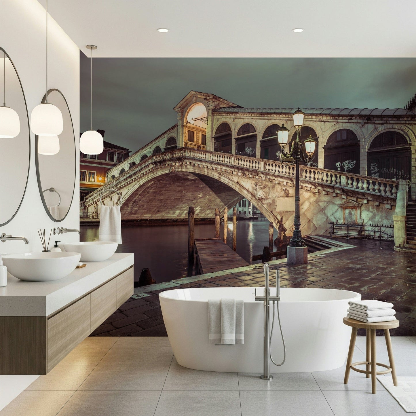 Rialto Bridge Wall Mural