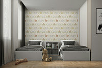 Soft colors wallpaper for walls, GD992