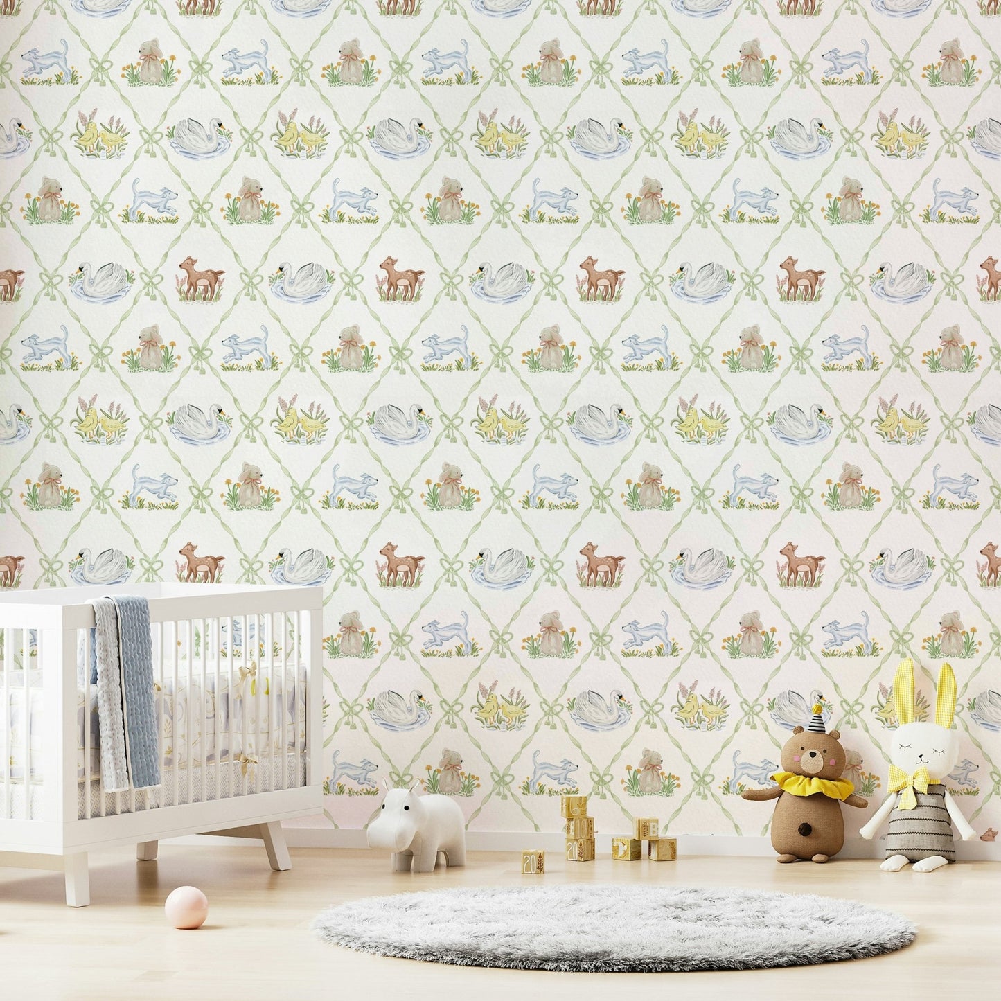 Removable wallpaper for walls, GD992