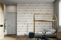 Kids’ room wall mural
