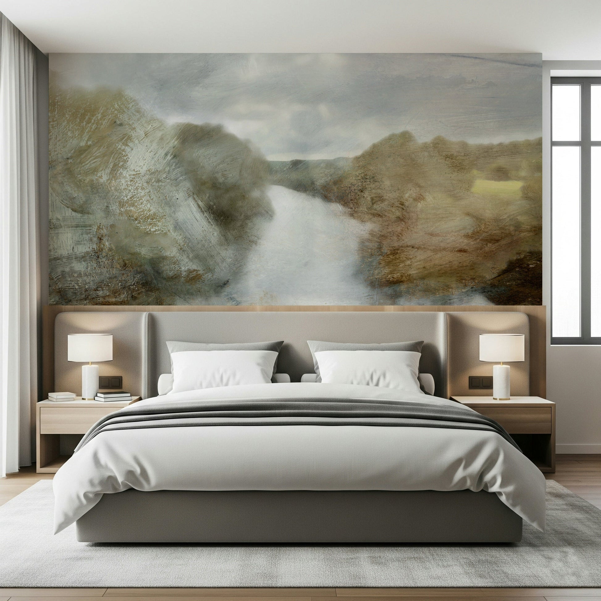 A classic abstract design wallpaper for walls.