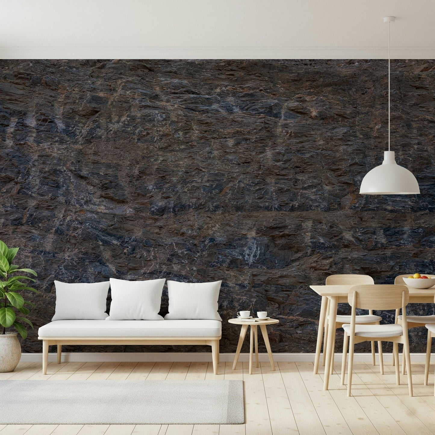 Close-up texture of the Rocky Terrain geological rock wallpaper., GD6145