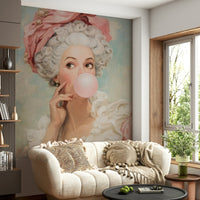 rococo portrait with a modern twist

