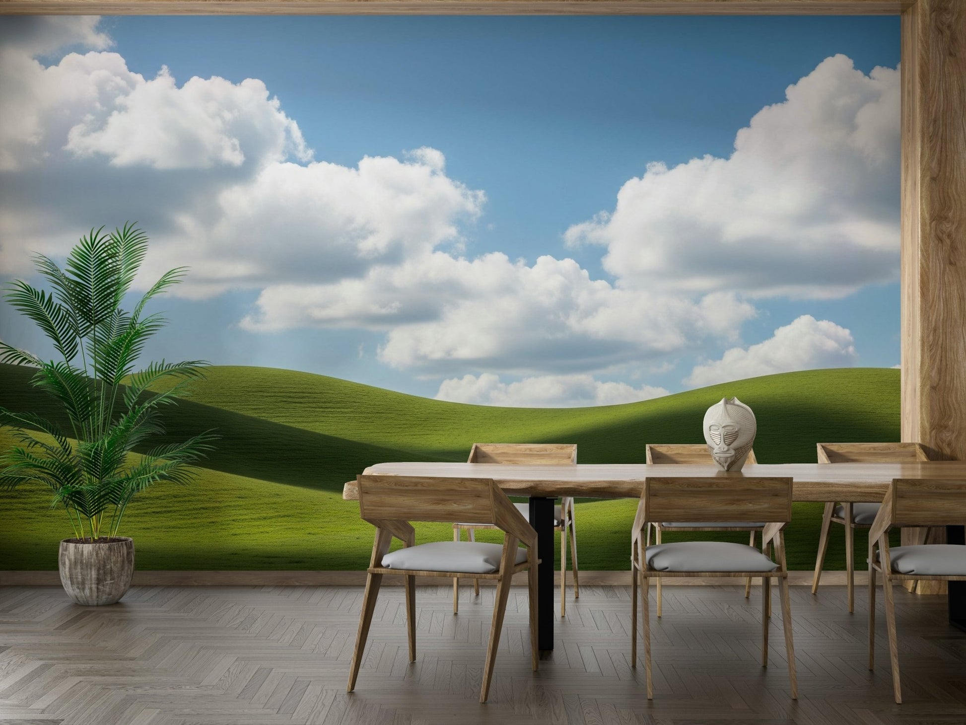 The overall feel is quiet and serene.

