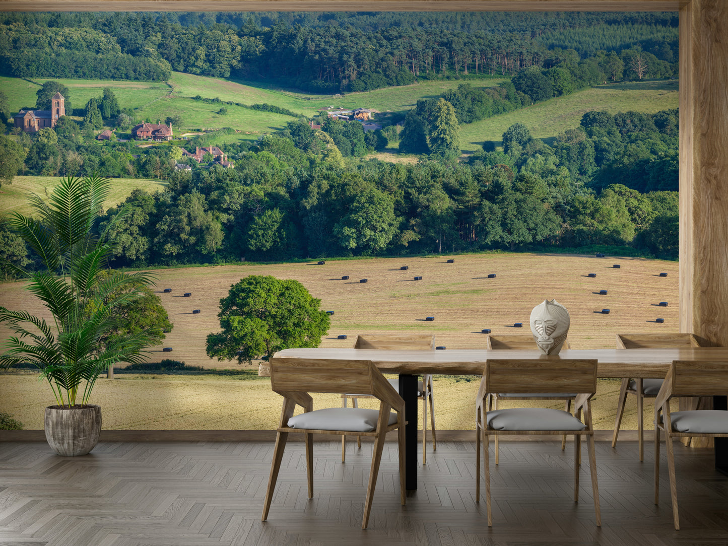 Rolling Hills Harmony Wall Mural