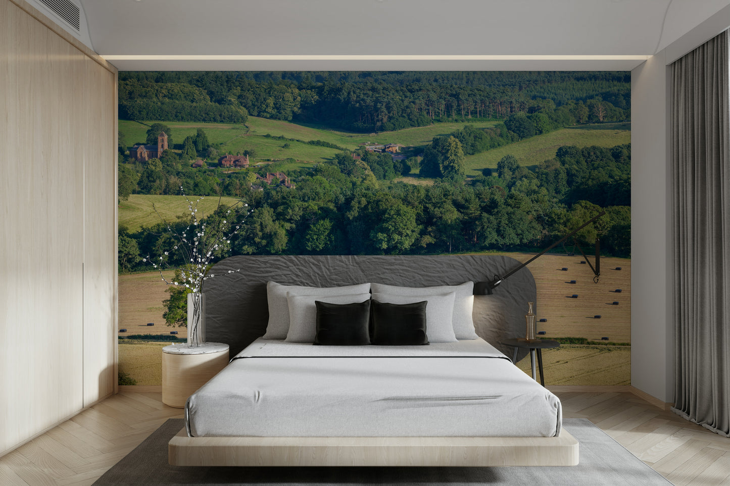 Rolling Hills Harmony Wall Mural