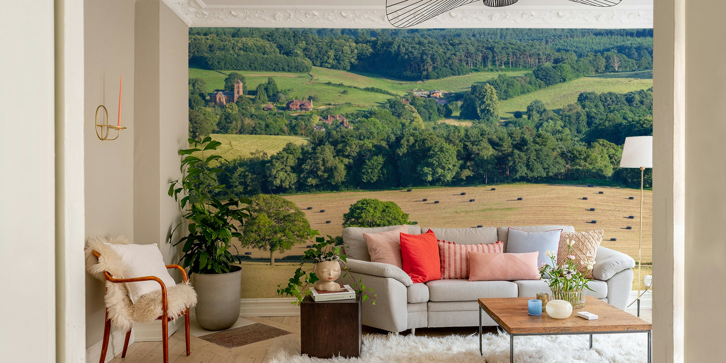Rolling Hills Harmony Wall Mural