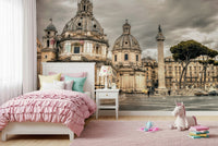 Roman Grandeur wallpaper featuring ancient stone pillars.