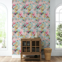 Elegant romantic wallpaper for bedroom or lounge

