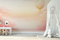 Rose Blush Sky Mural Adding Warmth to Your Space, GD1658