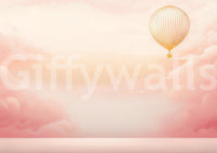 Add Charm with Rose Blush Sky Mural for Your Walls, GD1658